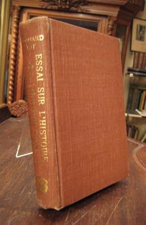 Seller image for Essai sur l'Histoire de l'Instruction Publique en Chine et de la Corporation des Lettres, depuis les Anciens Temps jusqu'a nos Jours : Ouvrage Entierement redige d'apres les Documents Chinois. Reprint from an original copy (Paris, Duprat, 1847) loaned by Harvard Dollege Library for sale by Antiquariat an der Stiftskirche
