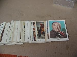 1959 FLEER SET OF 93 (OF 96) 3 STOOGES TRADING CARDS.