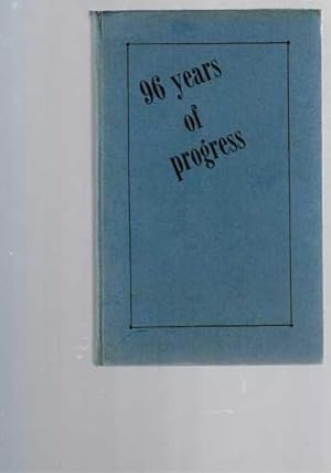 96 Years of Progress: The History of the National Rifle Association of New South Wales1860-1956