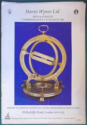 Harriet Wynter Ltd. Arts & Sciences Commemorative Catalogue 1986