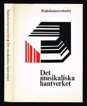 Imagen del vendedor de Det musikaliska hantverket. a la venta por Hatt Rare Books ILAB & CINOA