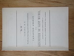 Cadastre abrégé #59 de la Seigneurie de St Michel, appartenant à Léger Gamelin Launière et al., c...