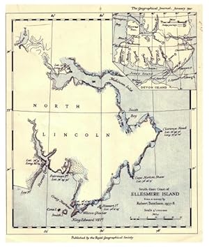 Structure and Glaciers of Southern Ellesmere Island.