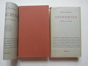 Bild des Verkufers fr Arachne - Antworten. Aufstze zur Literatur. 2 Bnde. Jeweils 1. Aufl. zum Verkauf von Antiquariat Klaus Altschfl