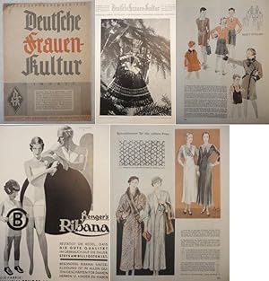 Seller image for Deutsche Frauen-Kultur. Lebensgestaltung, Erziehung, Krperbildung, Kleidung, Wohnung, Wertarbeit * Elftes Heft November 1932, 36. Jahrgang Dieses Buch wird von uns nur zur staatsbrgerlichen Aufklrung und zur Abwehr verfassungswidriger Bestrebungen angeboten (86 StGB) for sale by Galerie fr gegenstndliche Kunst