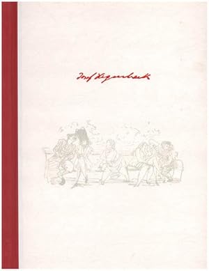 Imagen del vendedor de Goethes Balladen. Zehn Federzeichnungen und zehn Grafiken. [Signierte Ausgabe / signed copie]. a la venta por Antiquariat Lenzen