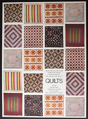 Quilts, Musée des arts décoratifs, pavillon de Marsan, 18 mai 9 juillet 1972