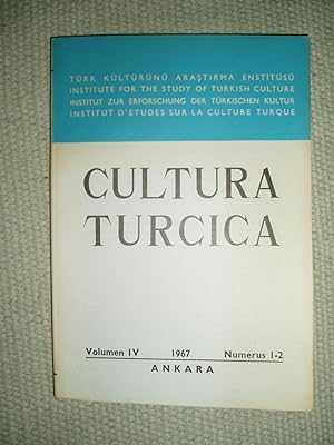 Cultura Turcica , Volumen IV, 1967, Numerus 1-2.