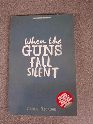 Imagen del vendedor de WHEN THE GUNS GO SILENT a la venta por Happyfish Books
