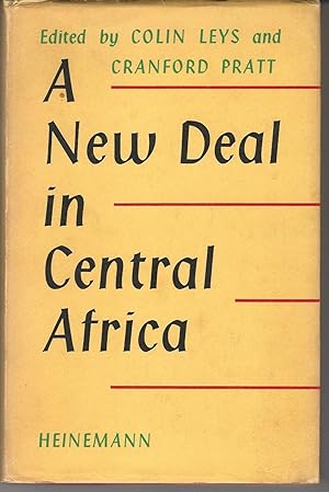 Imagen del vendedor de A New Deal in Central Africa. a la venta por Deeside Books