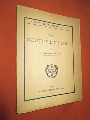 Imagen del vendedor de La sculpture chinoise. a la venta por Dj Jadis