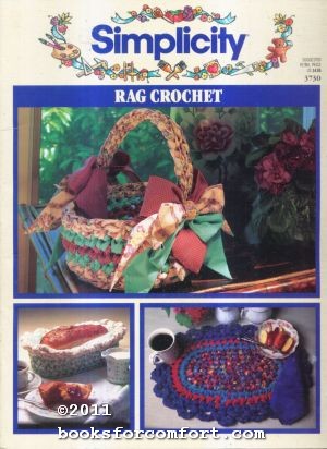 Seller image for Simplicity Rag Crochet Book 3730 for sale by booksforcomfort