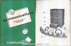 Seller image for Communications Operating and Servicing Instructions HT-4-1 and HT-5-1 Book No 94X1090 for sale by booksforcomfort