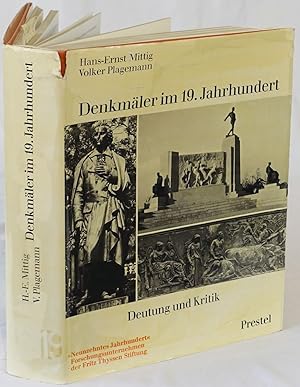 Imagen del vendedor de Denkmler im 19. Jahrhundert. Deutung und Kritik. Mnchen 1972. 4to. 480 Seiten. Mit 400 Abbildungen auf 160 Tafeln. Orig.-Leinenband mit Schutzumschlag. a la venta por Antiquariat Schmidt & Gnther