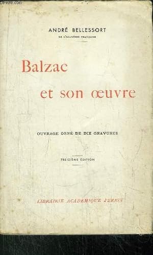 Imagen del vendedor de BALZAC ET SON OEUVRE a la venta por Le-Livre