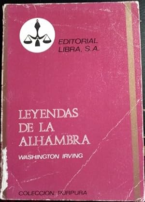 Imagen del vendedor de LEYENDAS DE LA ALHAMBRA. a la venta por Libreria Lopez de Araujo