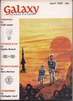 Imagen del vendedor de GALAXY Science Fiction: April, Apr. 1967 ("Thunderhead") a la venta por Books from the Crypt