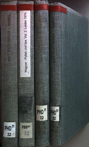 Image du vendeur pour Polish Civil Law (4 vols.cpl./ 4 Bnde KOMPLETT) Law in Eastern Europe - Series; mis en vente par books4less (Versandantiquariat Petra Gros GmbH & Co. KG)