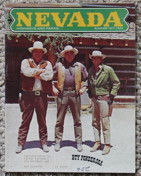 Nevada Highways and Parks Summer 1971 Volume 31, Number II: Touring TV's Ponderosa Souvenir Editi...