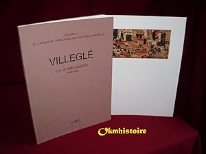 Imagen del vendedor de Villegl : Catalogue thmatique des affiches lacres.------- Volume 3 : La lettre lacre ( 1949 - 1962 ) a la venta por Okmhistoire