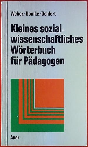 Imagen del vendedor de Kleines sozialwissenschaftliches Wrterbuch fr Pdagogen a la venta por biblion2