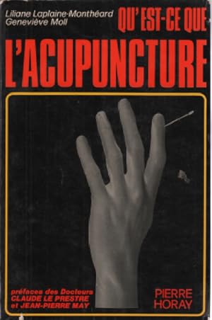 Qu'est ce que l'acupuncture