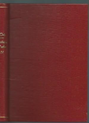 Immagine del venditore per Arrian s Werke. Uebersetzt und erlutert von C. Cle. Viertes Bndchen: Indische Nachrichten und Geschichtliche Bruchstcke; Leben und Charakteristik Arrian s. venduto da Antiquariat Carl Wegner