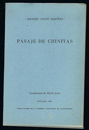 Seller image for PASAJE DE CHINITAS for sale by Librera Torren de Rueda