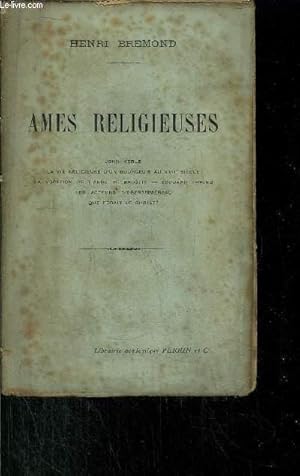 Image du vendeur pour AMES RELIGIEUSES mis en vente par Le-Livre