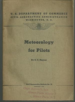 Imagen del vendedor de METEOROLOGY FOR PILOTS a la venta por Gibson's Books