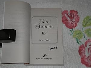 Seller image for Dire Threads: Signed for sale by SkylarkerBooks