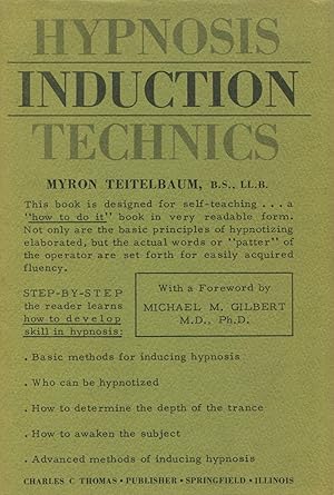 Immagine del venditore per Hypnosis Indluction Technics venduto da Kenneth A. Himber