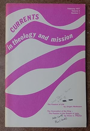Bild des Verkufers fr Currents in Theology and Mission: February 1977 - Volume 4 Number 1 zum Verkauf von Faith In Print