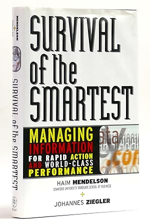 Imagen del vendedor de Survival of the Smartest: Managing Information for Rapid Action and World-Class Performance a la venta por Black Falcon Books