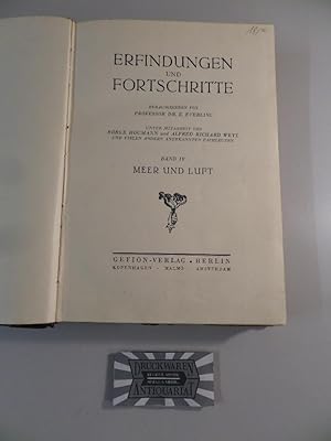 Seller image for Erfindungen und Fortschritte - Band IV : Meer und Luft. for sale by Druckwaren Antiquariat