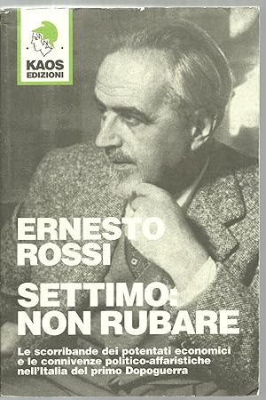 Seller image for Settimo: Non Rubare for sale by Sabra Books