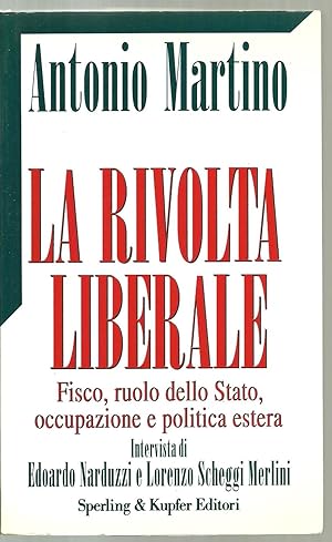 Imagen del vendedor de La Rivolta Liberale a la venta por Sabra Books