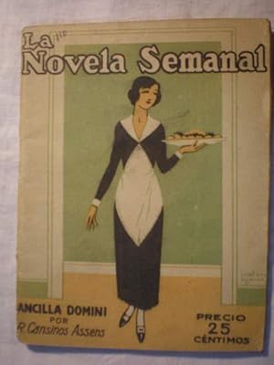 Bild des Verkufers fr Ancilla Domini. La Novela Semanal. Num. 110 - Ao III - Agosto de 1923 zum Verkauf von Librera Antonio Azorn