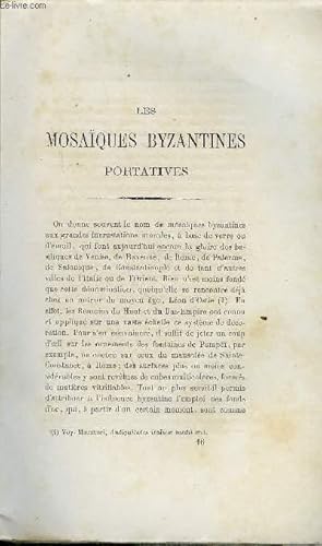 Bild des Verkufers fr BULLETIN MONUMENTAL 6e SERIE, TOME DEUXIEME N3 - LES MOSAIQUES BYZANTINES PORTATIVES PAR EUGENE MUNTZ zum Verkauf von Le-Livre
