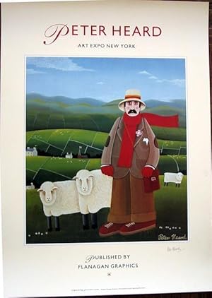 Seller image for Untitled. Peter Heard (SIGNED Offet Poster) for sale by DR Fine Arts