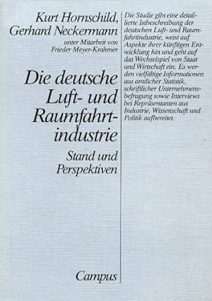 Seller image for Die deutsche Luft- und Raumfahrt-Industrie, Stad und Perspektiven for sale by Antiquariat Lindbergh