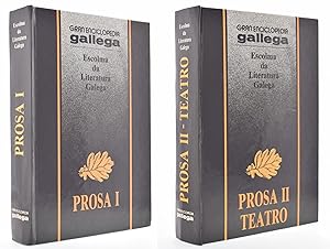 Bild des Verkufers fr ESCOLMA DA LITERATURA GALEGA. PROSA I / PROSA II. TEATRO (GRAN ENCICLOPEDIA GALLEGA) zum Verkauf von Librera Monogatari