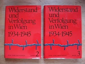 Bild des Verkufers fr Widerstand und Verfolgung in Wien - Eine Dokumentation. 1938 - 1945 zum Verkauf von Antiquariat Birgit Gerl