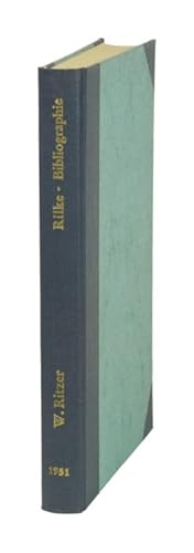 Imagen del vendedor de Rainer Maria Rilke Bibliographie. a la venta por Versandantiquariat Wolfgang Friebes