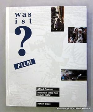 Was ist Film? Anhang: Video-Kurs von Jiri Kotlar. Zürich, Bohem Press, 1990. Kl.-4to. Mit teils f...