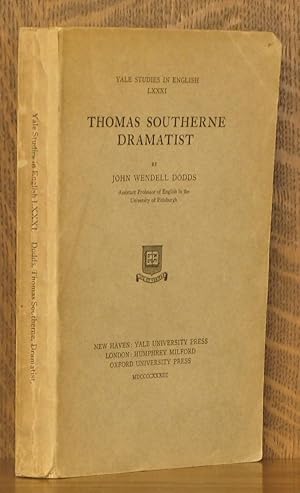 Seller image for THOMAS SOUTHERNE DRAMATIST for sale by Andre Strong Bookseller