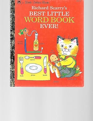 Seller image for Richard Scarry's Best Little Word Book Ever (Little Golden Book) for sale by TuosistBook