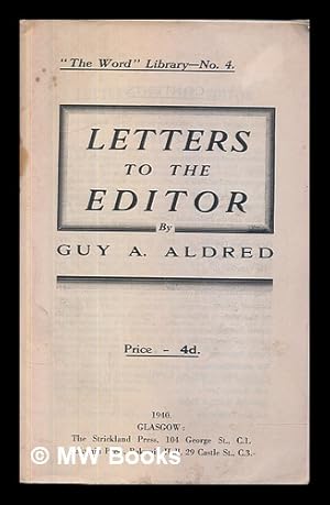 Seller image for Letters to the Editor for sale by MW Books