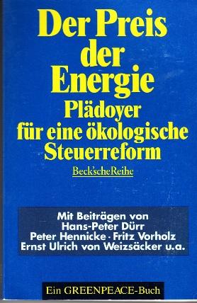 Seller image for Der Preis der Energie. for sale by Buchversand Joachim Neumann