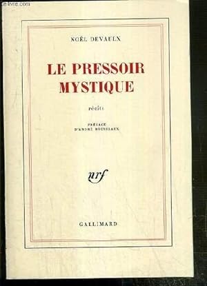 Seller image for LE PRESSOIR MYSTIQUE - RECITS - ENVOI DE L'AUTEUR. for sale by Le-Livre